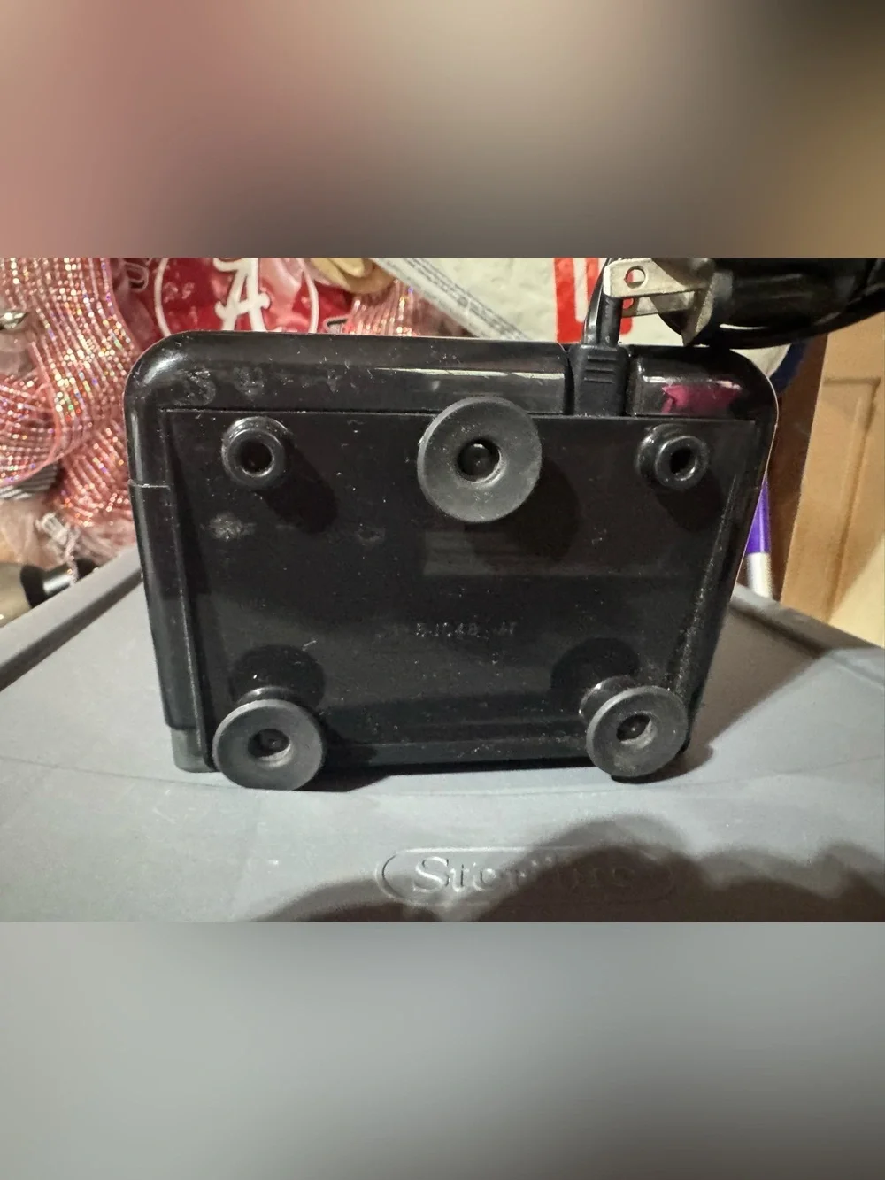 Vintage Panasonic Black Electric Pencil Sharpener